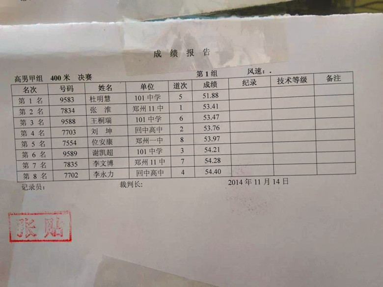 我中考成绩大约在400-450、460之间能上哪些