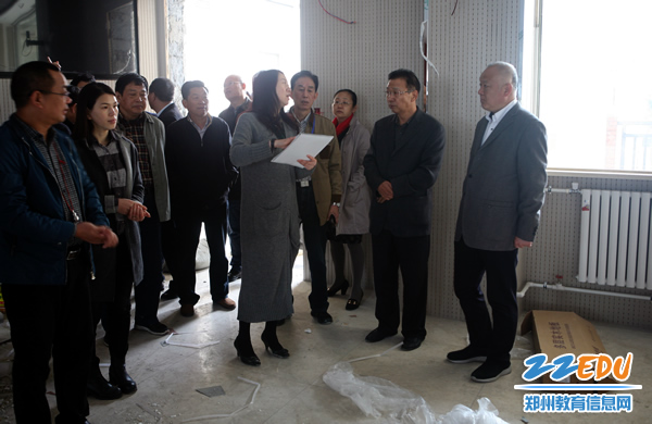 市人大视察郑州市政府年度教育投资项目建设情况