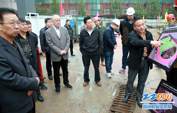 市人大视察郑州市政府年度教育投资项目建设情况