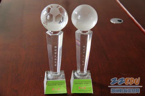 82中在全国青少年校园足球联赛(郑州赛区)喜获