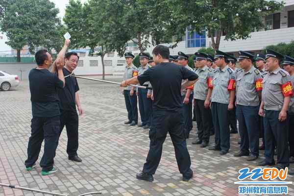 管城保安多培训,确保校园保平安