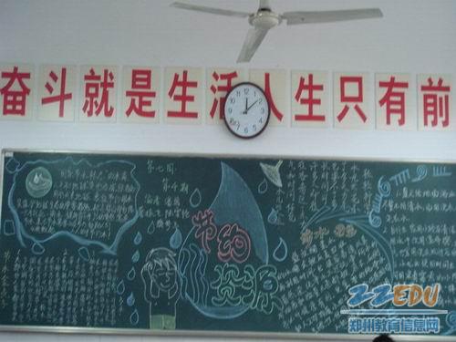 制作宣传节水的手抄报