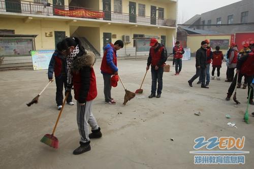 [5中] 文明单位结对帮扶，城乡共建精神文明 _ 新闻中心 _ 郑州教育信息网