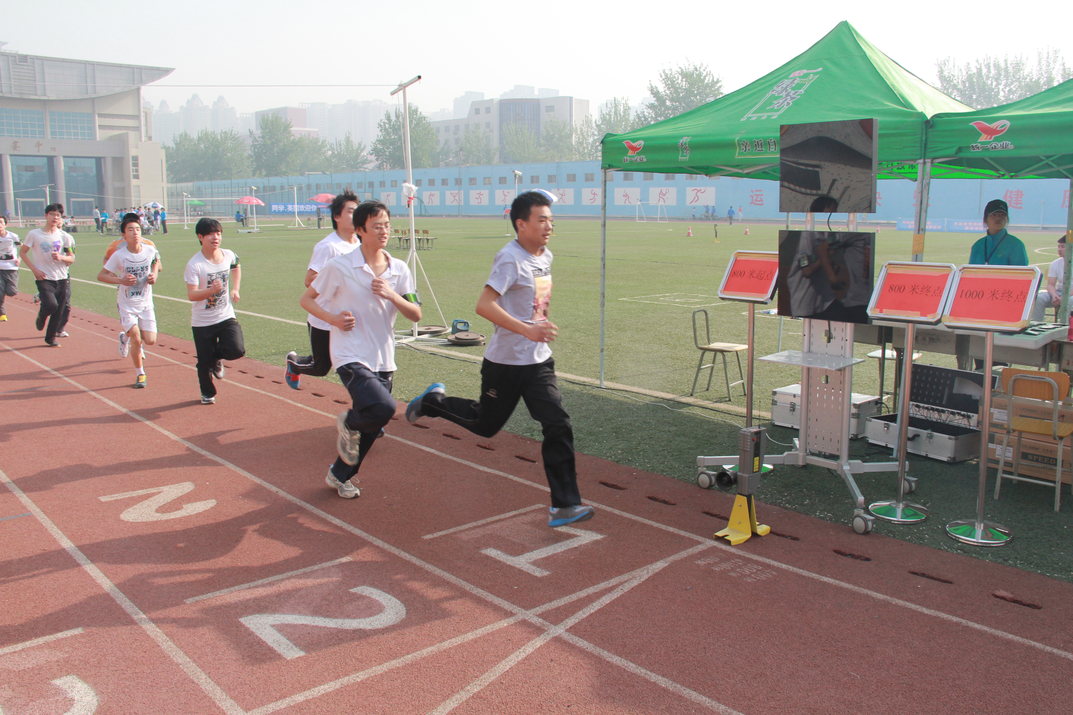 2014年郑州市初中毕业升学体育考试九中站今日拉开帷幕