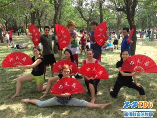 2014汉语桥-美国高中生夏令营在郑州47中开