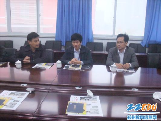 实地沟通交流 共商共同体大计 郑州市回民中学校长工作室 高中