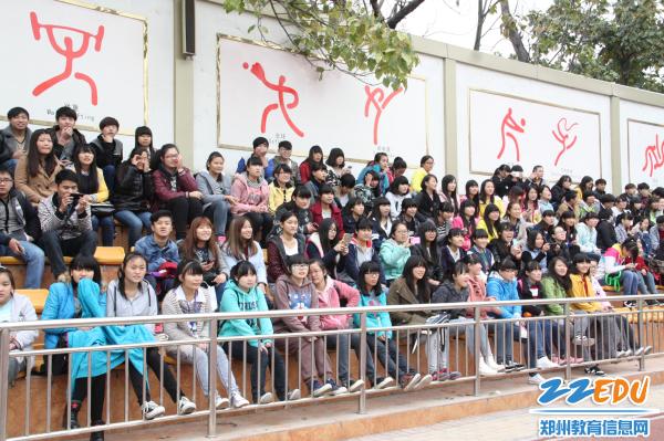 郑州市财贸学校冬季阳光体育健身系列活动启