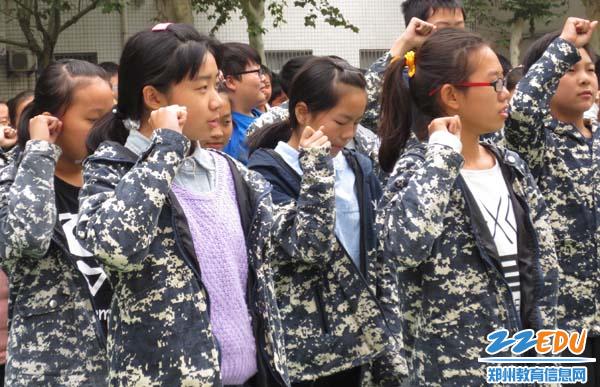 郑州45中纪念一二·九 弘扬爱国精神