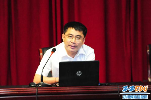 郑州九中迎来新学期全体大会 郑州市第九中学校长工作室 高中