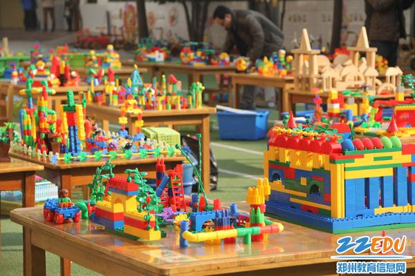 建构PK,创意无限-市实验幼儿举行建构玩具创意