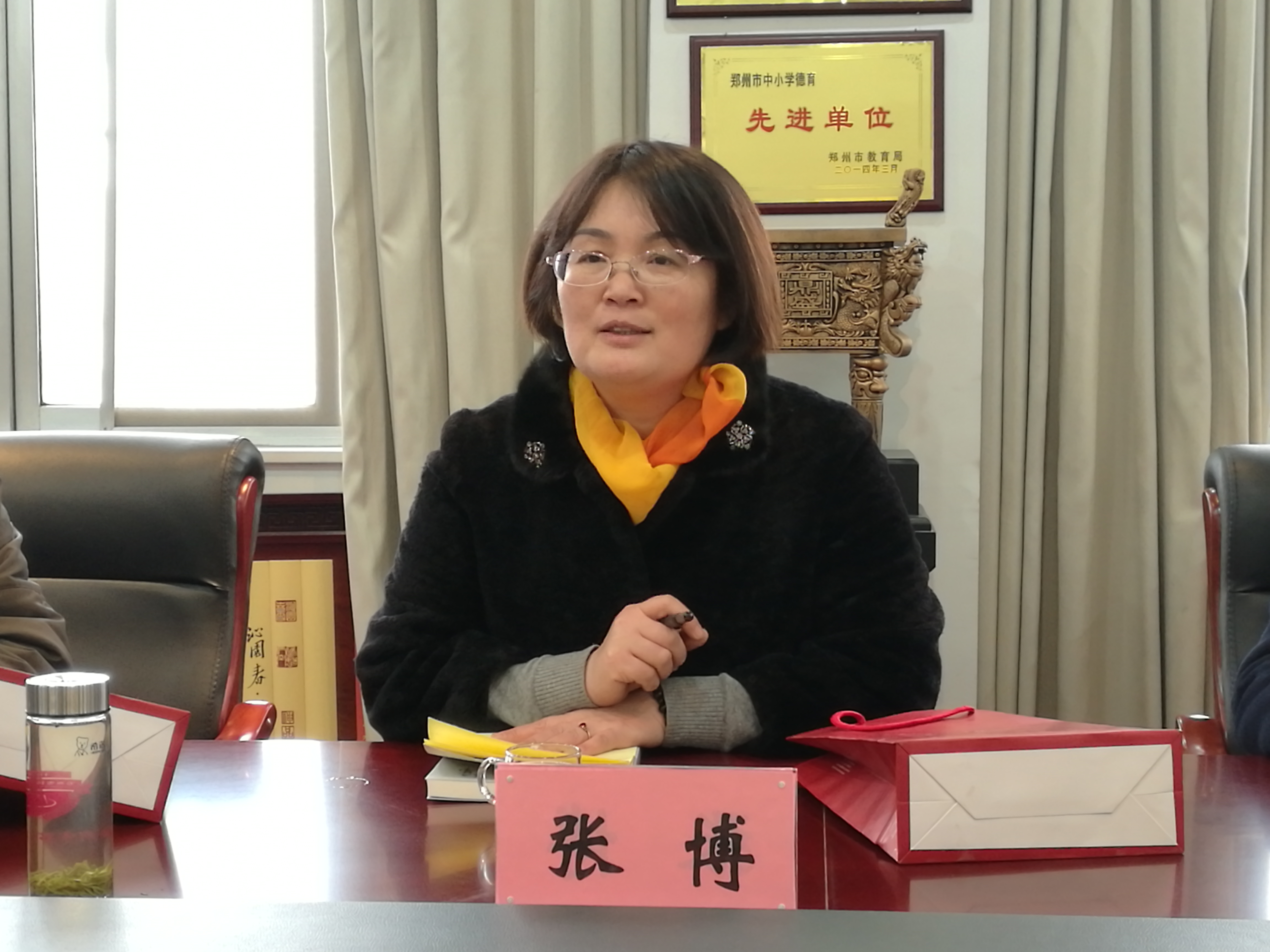 许昌三高校长张博表示,此行收获颇丰