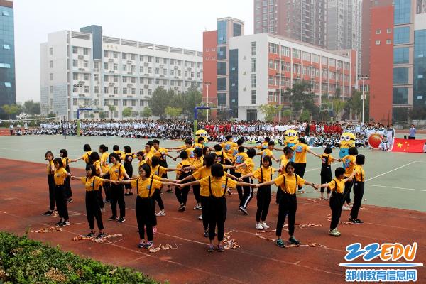 运动奏响青春奋进之歌,郑州106中40届运动会盛大开幕