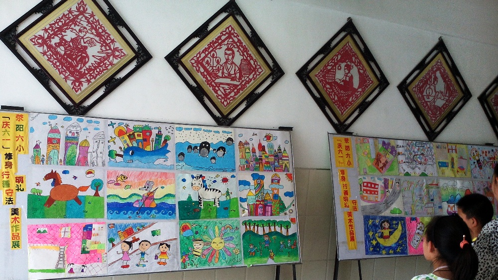 低年级美术作品展示