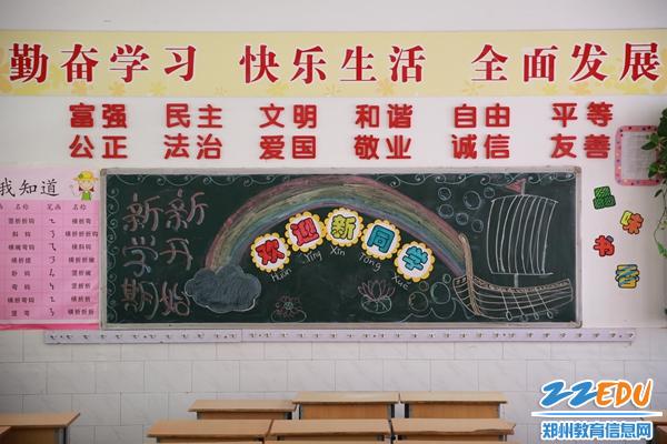 化墙,放光亮,多姿多彩看谁强--农科路小学迎新