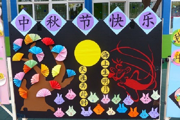 中秋节的来历,习俗,传承民族文化,中牟县人民路幼儿园开展"创意画展
