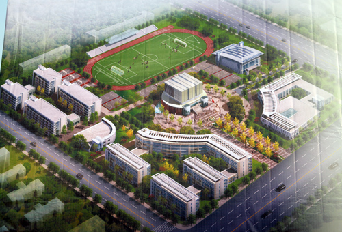 郑州市实验高中开工建设 目标超一流