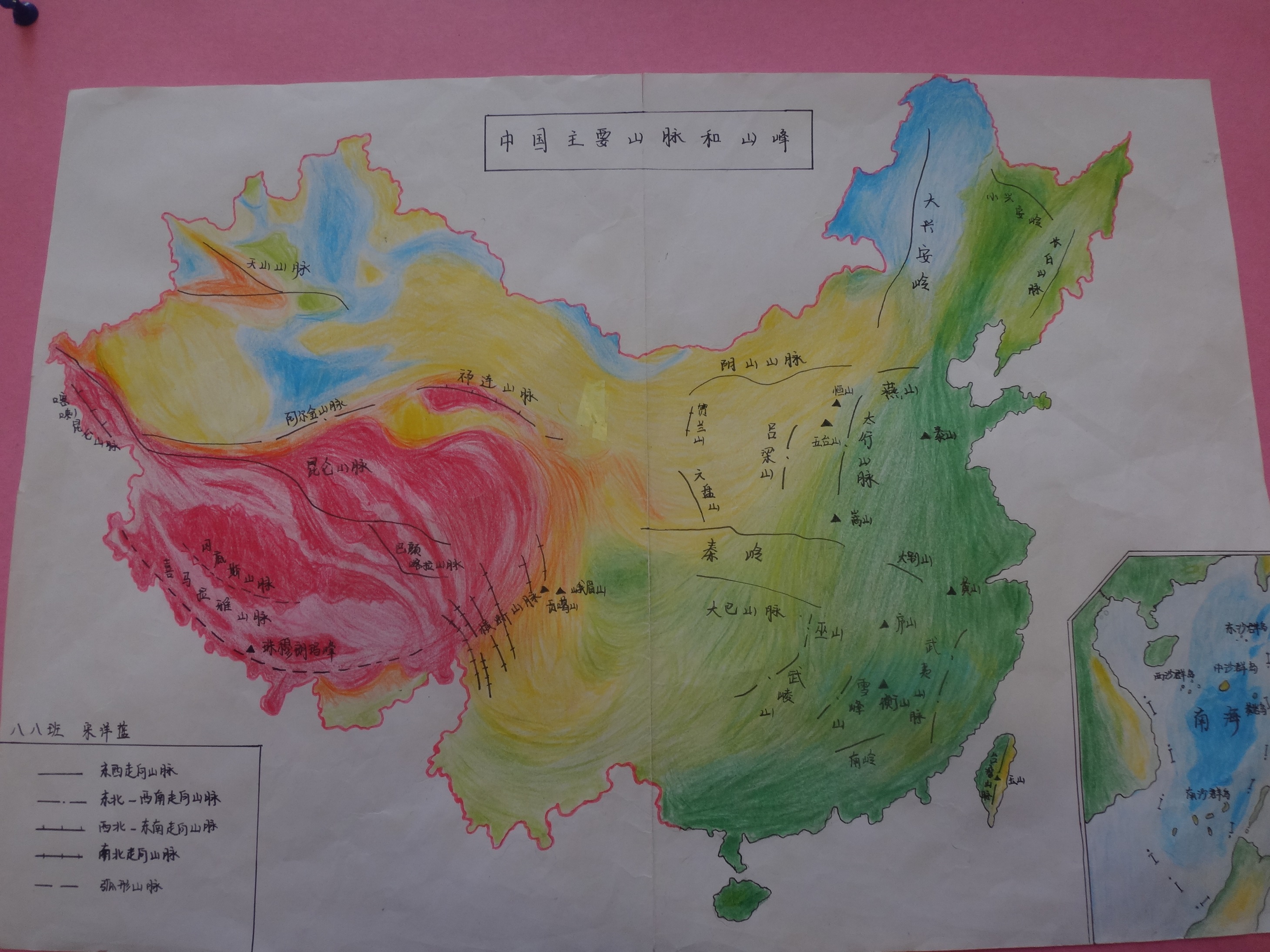 美丽的中国地图儿童画_美丽的中国地图儿童画获奖