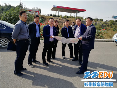 市教育局副局长张大龙一行调研中等职业学校