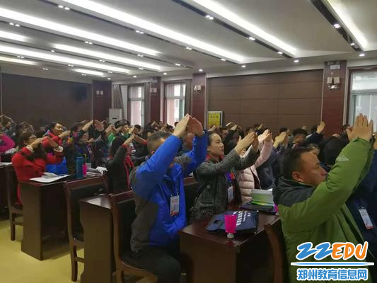 2018年河南省中小学骨干教师毽球专项培训圆