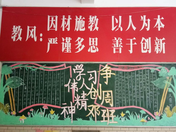 绘画红色革命纪念馆参观板报