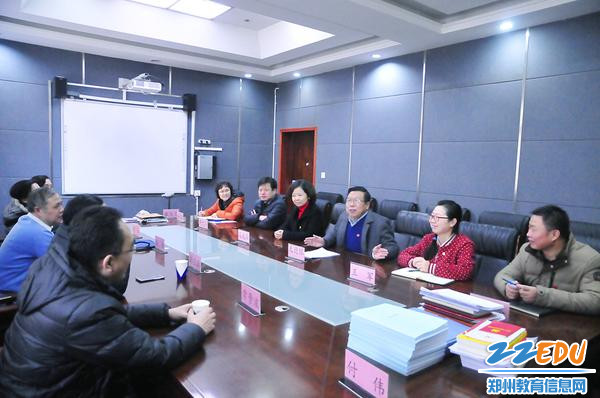 考核促发展,实干兴事业 科工学校领导班子迎检