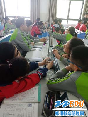 学生在实践中学习知识