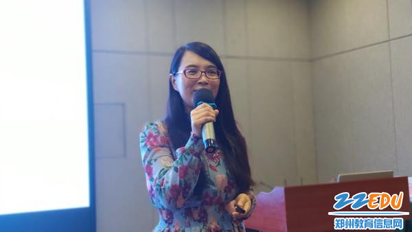 胡慧娟老师讲授自己的参赛经历 胡慧娟老师讲授自己的参赛经历