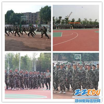 军训会操演出 军训会操演出