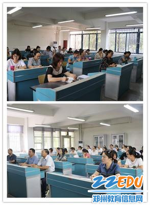 语文组、英语组集体教研活动 语文组、英语组集体教研活动