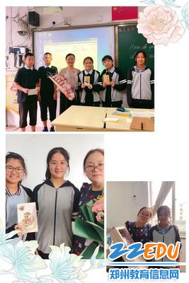 学生们和老师开心的合影 学生们和老师开心的合影