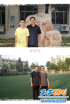 已经毕业的学生回来和恩师合影 已经毕业的学生回来和恩师合影