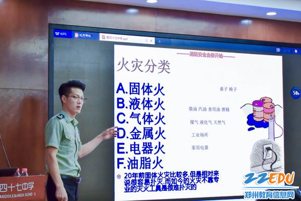 讲解火灾分类 讲解火灾分类