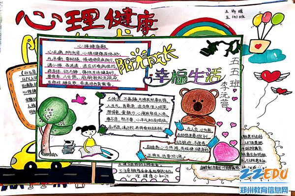 3.心理手抄报 3.心理手抄报