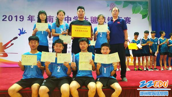 学校毽球社团在河南省中学生毽球锦标赛中荣获佳绩