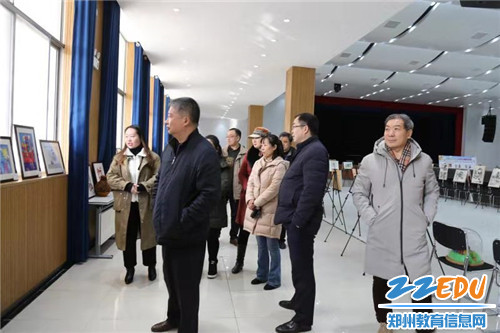 美术作品展现场 (2)