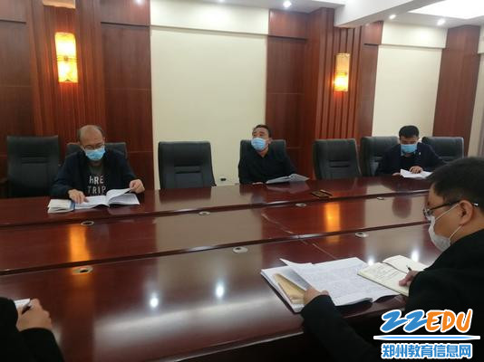 宋大伟部署全面复学工作