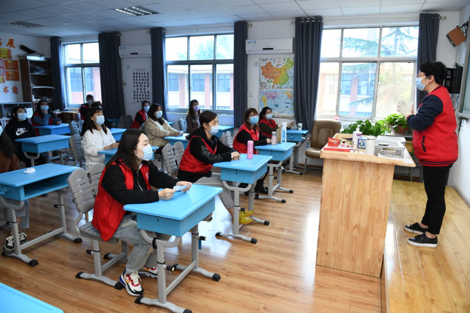 充分准备 反复演练 郑州市盲聋哑学校全力保障高三学生返校复学