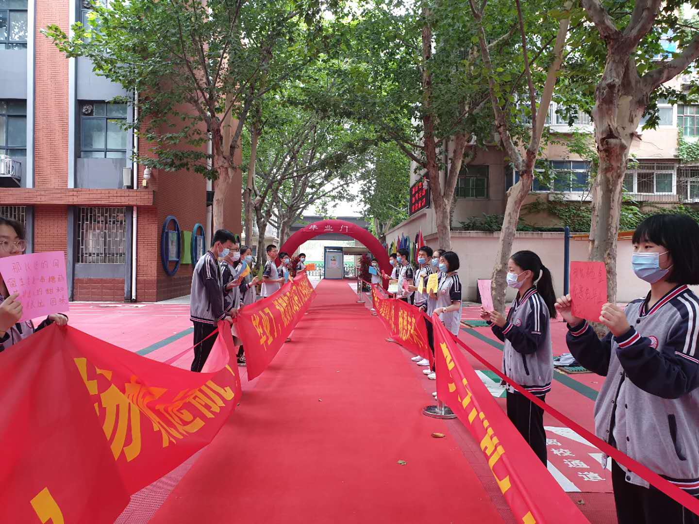 难忘,传承,感恩,启航,郑州45中九年级毕业典礼特色满满