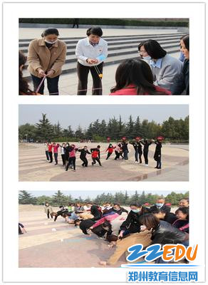 8.幼儿园党总支组织团建活动，党员们激情昂扬，各显神通