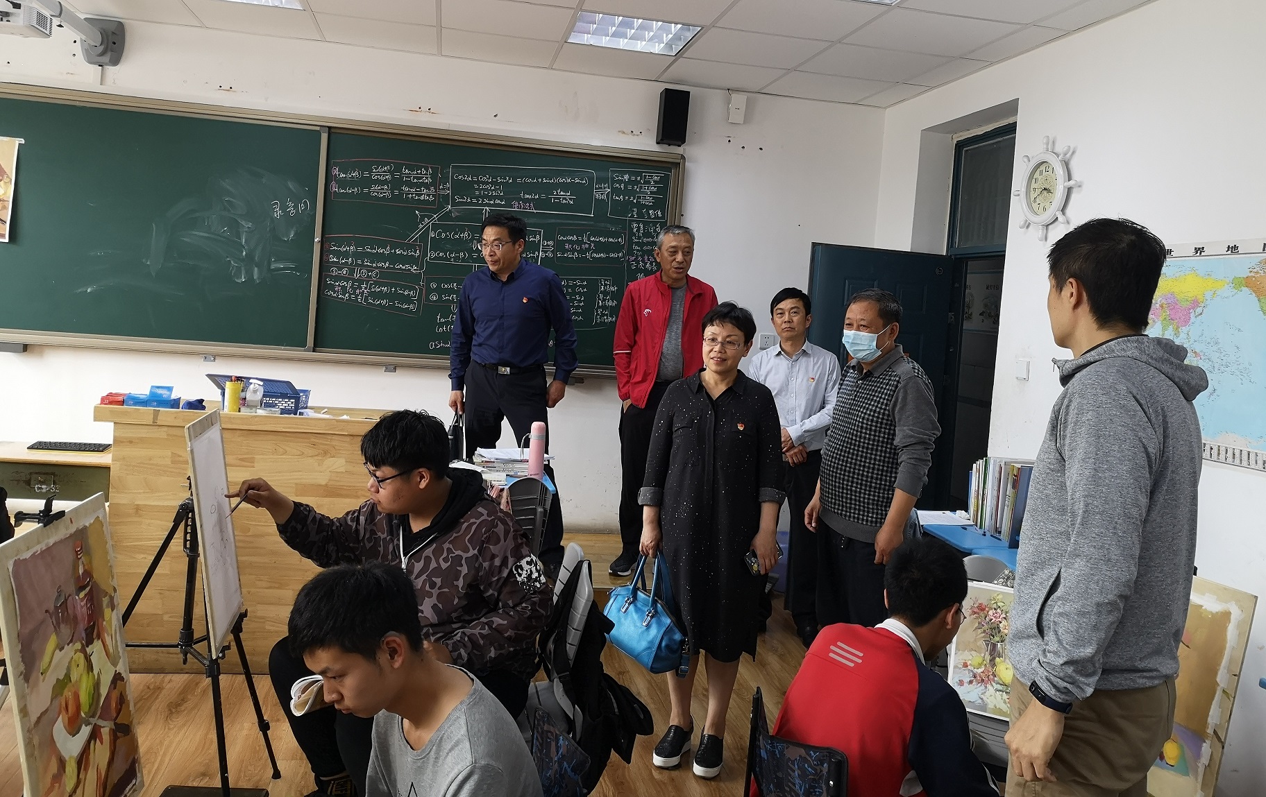 河南省盲人学校·郑州市盲聋哑学校迎接市教育局党史学习教育第五巡回