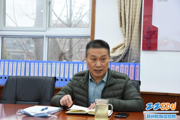 党委书记、校长朱红军对新的一年学校工作提出要求