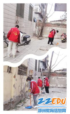 同学们认真打扫卫生 同学们认真打扫卫生