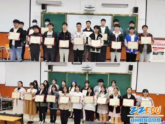 获奖选手合影留念 获奖选手合影留念