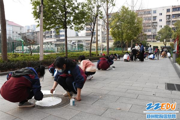 郑州市第十六高级中学开展多彩学生活动，共赴美好春天