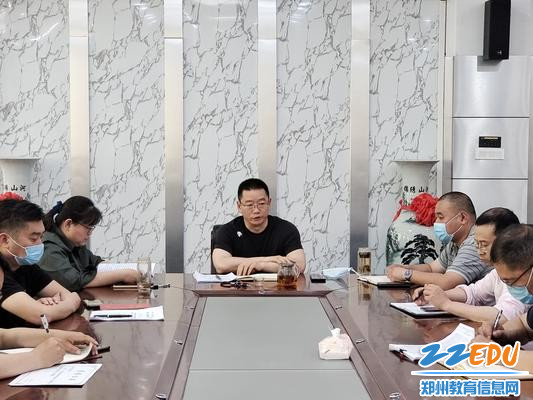 校长付强总结讲话