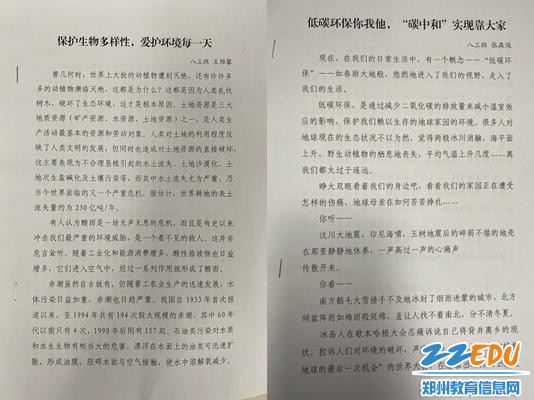 环保征文 环保征文