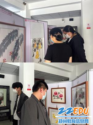 驻足欣赏画展_副本 驻足欣赏画展_副本