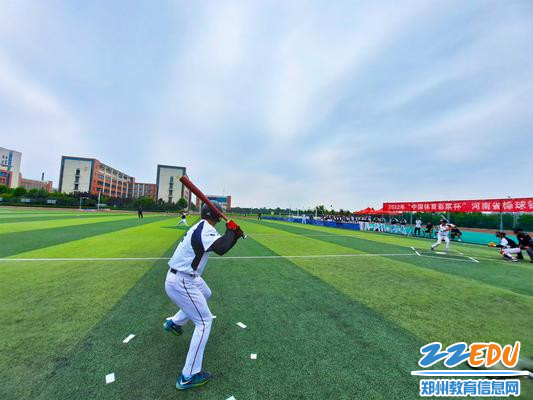 在2022年河南省“中国体育彩票”棒球锦标赛决赛上