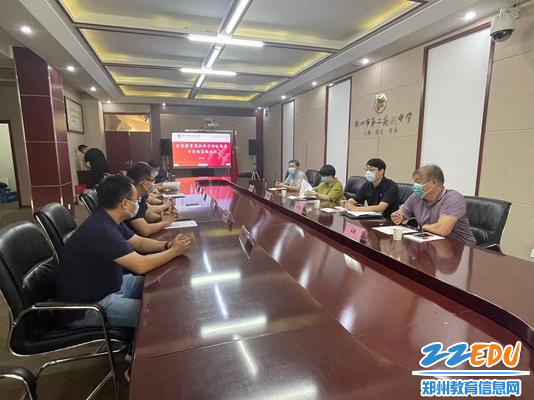 郑州市第二高级中学接受市教育局秋季安全大检查