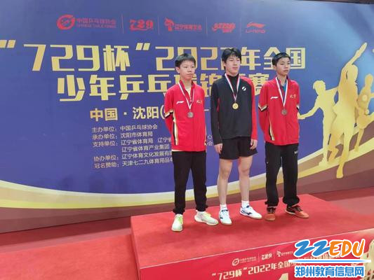 2温瑞博入选国家乒乓球二队，出战今年的世界青年乒乓球锦标赛